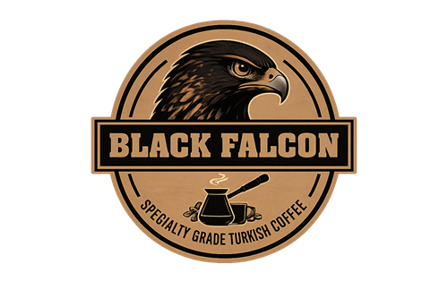 Black Falcon Coffee Logo